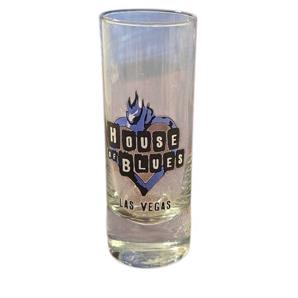 House of‎ Blues Las Vegas Shot Glass Collectible Barware Souvenir